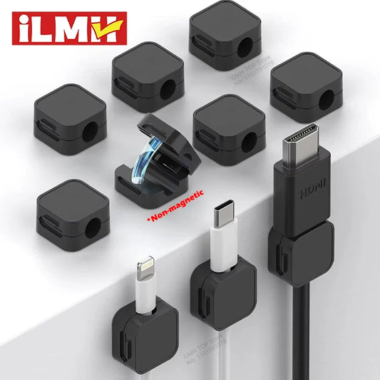 Strong cable clip without magnet